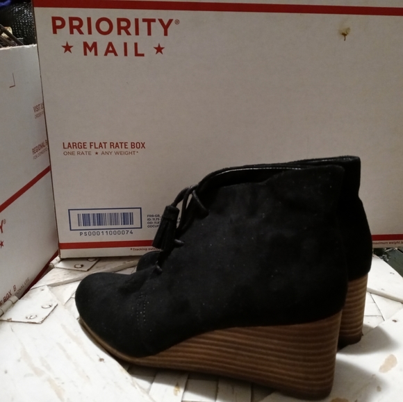 🎻👢DR. SCHOLLS DAKOTA BLACK BOOTS. - Picture 4 of 14